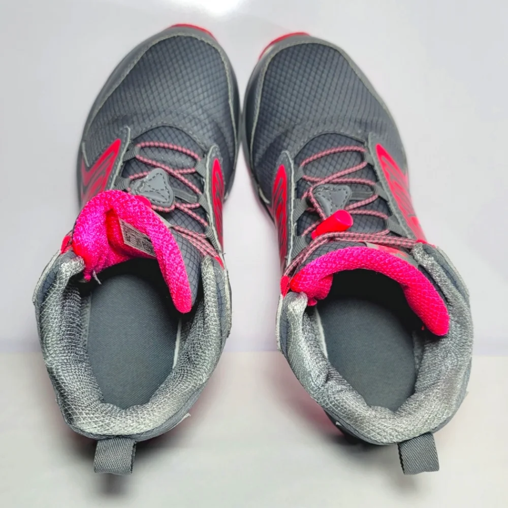 New Balance Big boys size 7 Grey & Pink 700v1 Hiking sneakers.